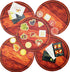 Th3rd World Studios 3WS 2-6 14+ Charcuterie Board Game by - Deliciously Themed Strategy Game for Players, Ages