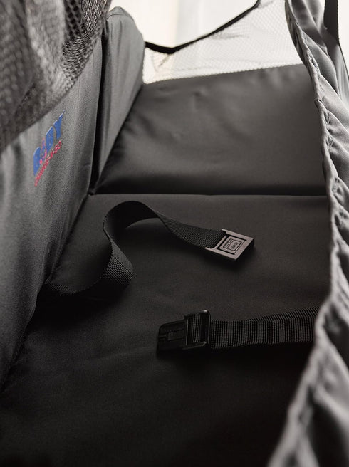 Black Travel Diaper Changing Station - Compact & Safe