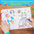 28Pcs Small Coloring Books for Kids Bulk: Holiday Mini Stockings Stuffers Goodie Bags Fillers for Christmas, Back