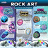 18 ArtSkills Rock Painting Kit - Rocks - Geode, Mandala & Glow in the Dark Rock Painting, Arts and Crafts for Kids