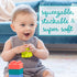 Infantino Super Soft Building Blocks, Easy-to-Hold for Babies & Toddlers, BPA-Free, 12-Piece Multi-Colored Set