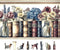 500 Piece Puzzles for Adults, Wildflower Vintage Book Collection and Flowers Jigsaw