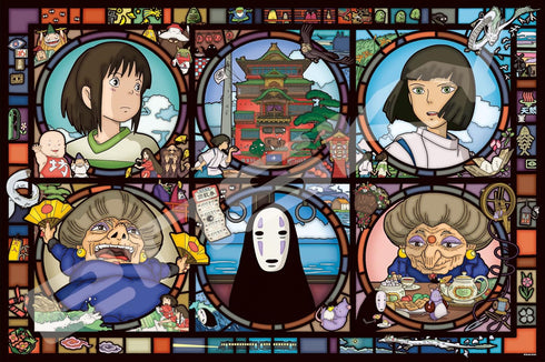 Ensky - Spirited Away - News from a Mysterious Town, 1000 Piece Art Crystal Jigsaw Puzzle