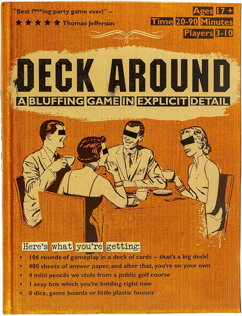 Adult Party Game with Over 100 Rounds (Card Game)