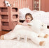 IKASA 30" Large Sheep Stuffed Animal Plush Toy, Giant Lamb Cute Jumbo Soft Fluffy Plushie, Gifts for Kids (Sheep)