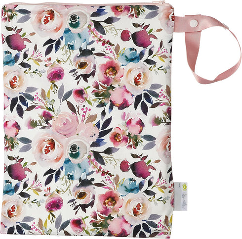 Itzy Ritzy Travel-Friendly Sealed Wet Bag with Handle for Swimsuits, Cloth Diapers & Gym Gear
