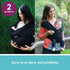 1 6-20 XS-2X JJ Cole Agility Flex Stretch Baby Carrier Infant Carrier to Toddler Carrier Size fits Most Parents Women