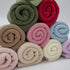 Lilac-30x40 Cotton Baby Blanket with Heart Patter Soft Breathable Newborn Blanket for Boys & Girls, Lightweight Knit