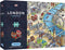 London Landmarks 1000 Piece Jigsaw Puzzle | Sustainable Premium 100% Recycled Board | Great Gift for Adults | Gibsons