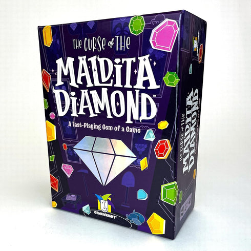 Gamewright The Curse of The Maldita Diamond - Fast Playing Card Game for Kids Ages 8 and Up - Family Game Night