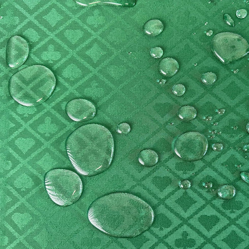 108X60 Inch Speed Cloth Poker Table Fabric - Section of Casino Card Game Table Felt Top Cover Accessories - Green