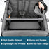 W2 (2 W2 Forward-Facing Stroller Wagon Support Bar, Compatible with WONDERFOLD Elite Wagon Seater),Bus-Style Seating