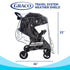 Graco Universal Infant Travel System Rain Cover, Waterproof Plastic Carseat Canopy, Baby Stroller Weather Shield