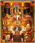 VORATHIS Book Nook Kits for Adults The World Library Booknook 3D Wooden Puzzle