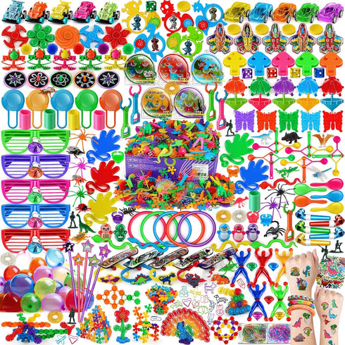 Amy&Benton 1000pcs Party Favors for Kids 3-12, Goodie Bags Stuffers, Pinata Fillers, Classroom Prizes