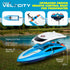 Force1 2.4GHZ 2 Velocity Blue Fast RC Boat- Remote Control Boats for Adults and Kids, Underwater Speed Racing Mini RC