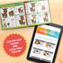 Set 7-12, 165 Set Craftorama Sewing Kit for Kids, Fun and Educational Animal Craft for Boys and Girls Age Sew Your Own