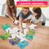 QUOKKA Set 4 in 1 Who Knows Better? - Fun Educational Trivia Card Game for Kids and Families