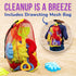 3-10 18pc 4 10 Click N' Play Beach Toys for Kids - Sand Toys Including Sand Buckets for Kids with Sifter, Watering Can