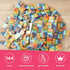 144-Pack (576 4-Pack THE TWIDDLERS Mini Crayons in Bulk Total) - Crayon Boxes for Kids Party Favors, Restaurant