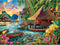 Bits and Pieces - 300 Piece Jigsaw Puzzle for Adults - 18" x 24" Tropical Landscape Island Ocean Jigsaw