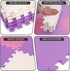 36 36 BalanceFrom Foam Floor Tiles for Kids - Non-Toxic Comfortable Baby Play Mat and Interlocking Foam Tiles
