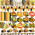 BenLouis 96Pcs Construction Party Favors Excavator Tractor Theme School Stationery Set Bulk