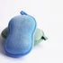 Baby Bath Sponge - Ultra Soft Sponge for Bathing, Kids Bath Sponges for Infants, Toddler Bath Time, 2 Count (Green Blue)