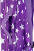 Doll Storage Carrying Case - Purple Star Organizer for Any 18" Doll with Clear Window and Carrying Strap
