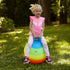 Hopping Ball for Kids, Amazing Space Hopper Ball with Handle, 18 Inch Diameter for Outdoor Fun