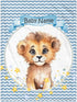 Novusopt Personalized Baby Blanket Lion Baby Blanket Name Blanket Custom Baby Blankets for