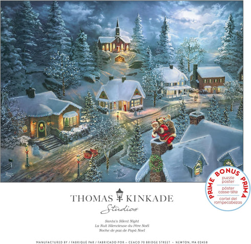 Ceaco - Holiday - Santa's Silent Night - 300 Piece Jigsaw Puzzle for Christmas