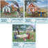 Bits and Pieces Value Set of Three Large 300 Piece Jigsaw Puzzles
