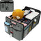 Baby Diaper Caddy Organizer with Changing Mat - Portable Car Caddy for