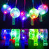 PROLOSO 15 Pcs Light Up Flashing Whistles with Lanyards, Glow in the Dark Party Favors for Kids.