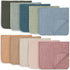 Set Soft Muslin Burp Cloths & Crib Sheet for Babies