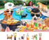 Dog Pool Party Puzzle for Adults 500 Piece Summer Funny Animal BBQ