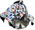 Dear Baby Gear Deluxe Car Seat Canopy - Infant Car Seat Cover - Baby Car Seat Covers - Carseat Canopy for Infant Car Seats - Car Seat Cover (Prehistoric Multicolored Dinosaur, Black Dot 40"x30")