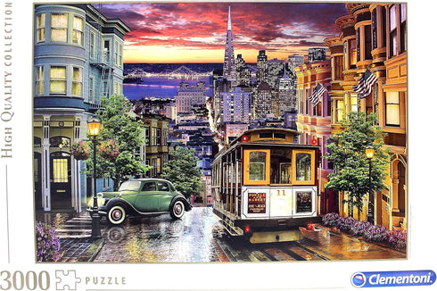 Clementoni 33547 Collection Jigsaw Puzzle for Children and Adults - Francisco, 3000 Pieces