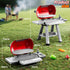 Playset 3-5, 2-Layer Set, Kids Grill for Toddlers Outdoor BBQ Cooking Toy with Smoke, Lights and Sounds, Backyard