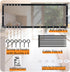6 (120'' 30'') NWK Magic Dog Gate for Stairs Pet Gate for The House Providing a Safe Enclosure for Pets to Play