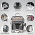 CESAILT Backpack Mommy Backpack Diaper Bag with Changing Station, Multifunction Travel Baby Bag, Waterproof Baby Tote