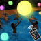 LED Beach Ball with Remote Control, 16 Colors Lights and 4 Light Modes, Pool Toys for Outdoor Beach Party Games