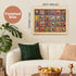 1000 BenBen Puzzles for Adults Pieces, Bird Crochet, Jigsaw Puzzles with Letters or Patterns on Back, Challenging