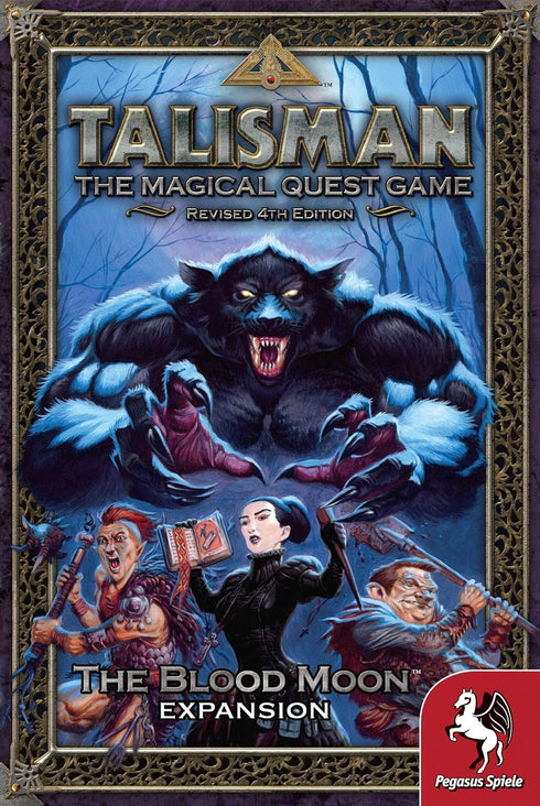 Pegasus Spiele Talisman: The Blood Moon - Board Game in Blue