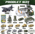 Set Military Base Toy Race Track with Airplane, Tanks, Cars, Helicopters, Fighter Jets, Army Men Action Figures