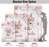 AVIClothes 30inchx40inch, Customized Baby Girl Blanket, Personalized Baby Girl Deer Blankets - Baby Blanket with Name