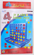 4 in a Line Game, Four in a Row Gaming Fun Set, Travel Portable Size with 6 Spare Discs Included