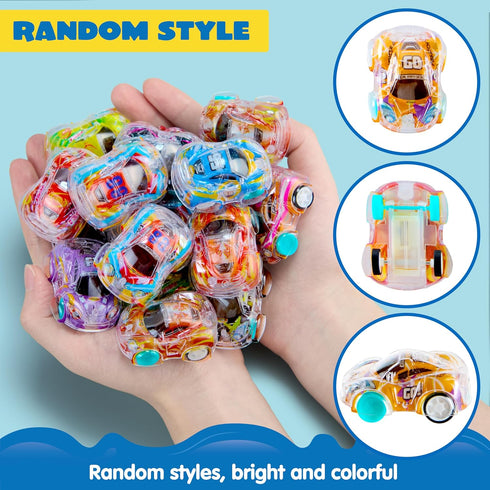 50 8-12, JOYIN Pcs Mini Pull Back Cars, Bulk Toy Cars Party Favors for Kids Treasure Box Prizes for Classroom, Pinata