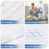 33"x20" Pro Goleem Baby Bassinet Mattress Pad Oval, Waterproof Soft Cover Gel Memory Foam, Dual Side Cradle Mattress